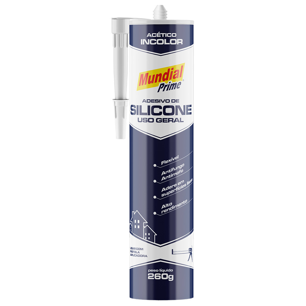 ADES SILICONE ACETICO 260G MP INCOLOR