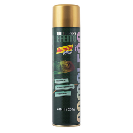 TINTA SPRAY 400ML MUNDIAL PRIME CAMALEAO AMARELO