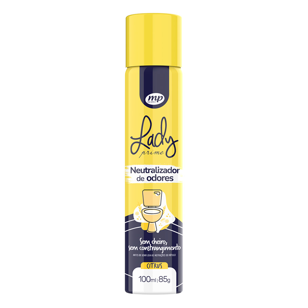 NEUTRALIZADOR DE ODORES 100ML LADY PRIME CITRUS