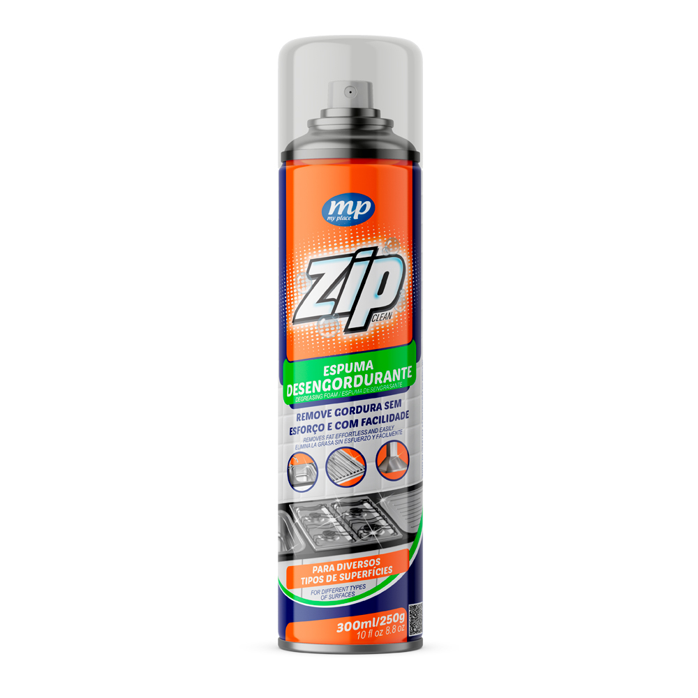 ESPUMA DESENGORDURANTE SPRAY ZIP 300ML MY PLACE