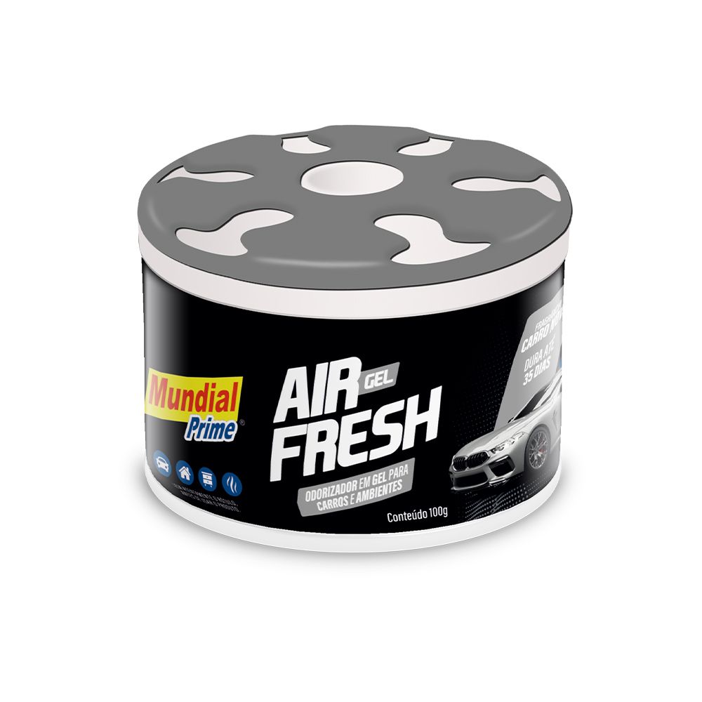 AROMATIZANTE GEL MUNDIAL PRIME CARRO NOVO