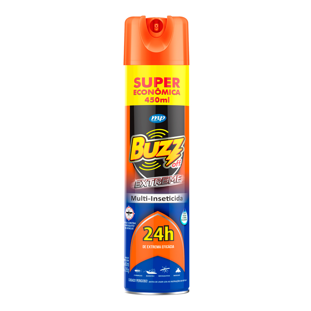 MULTI INSETICIDA SPRAY BUZZ OFF 450ML12UN MY PLACE