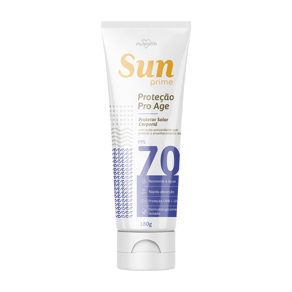 PROTETOR SOLAR LOCAO FPS70 SUN PRIME 180G MH