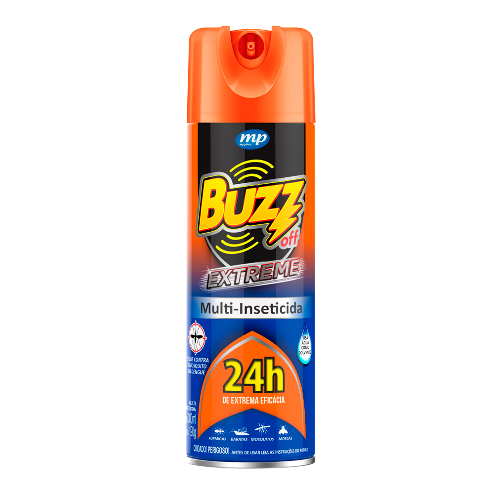 MULTI INSETICIDA SPRAY BUZZ OFF 300ML12UN MY PLACE