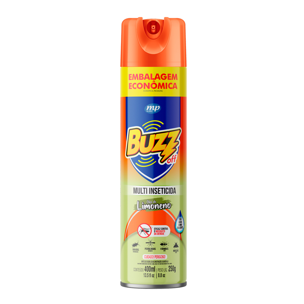 MULTI INSETICIDA AE LIMONENO BUZZ OFF 400ML MP