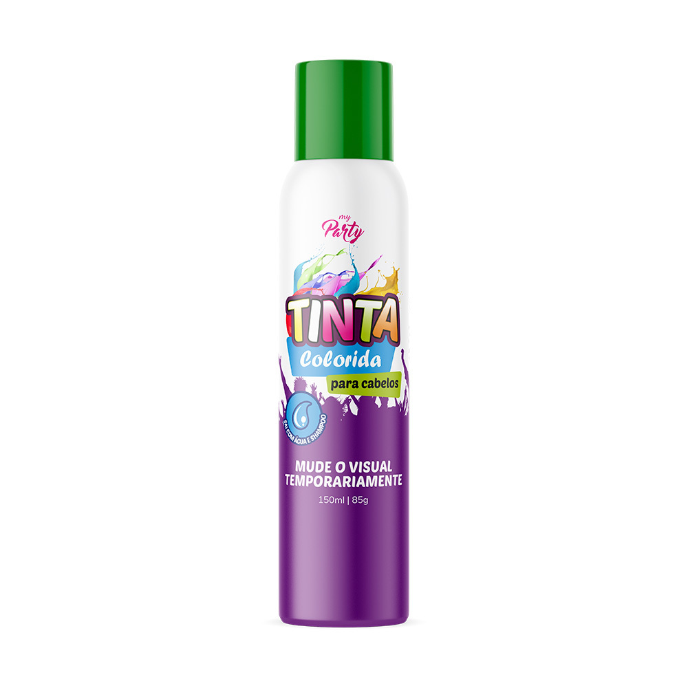 TINTA TEMP. P CABELO VERDE BRASIL 150ML MP