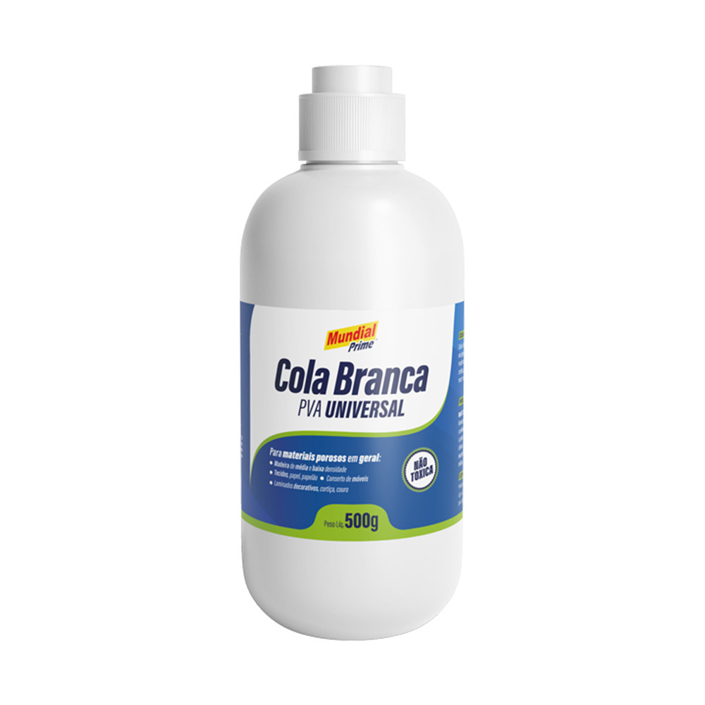COLA BRANCA UNIVERSAL 500G MUNDIAL PRIME