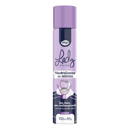 NEUTRALIZADOR DE ODORES 100ML LADY PRIME LAVANDA