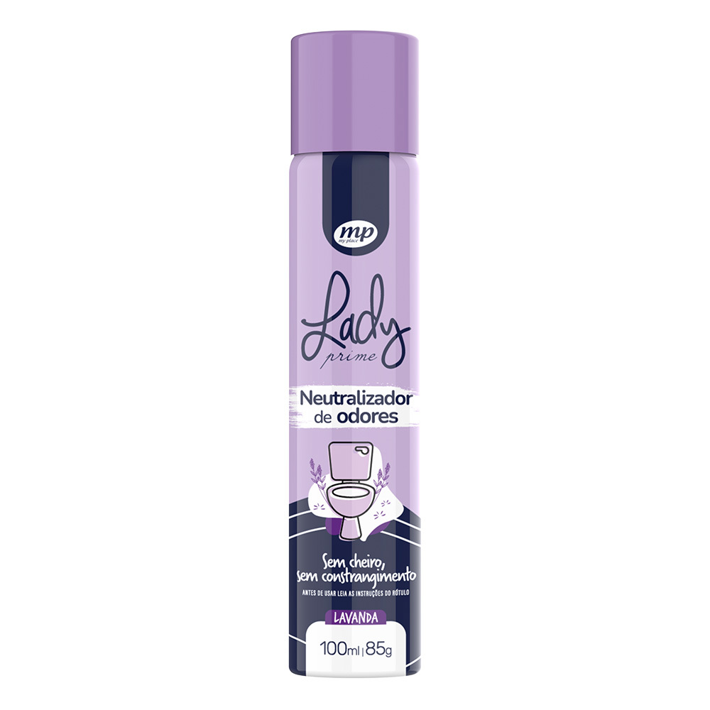 NEUTRALIZADOR DE ODORES 100ML LADY PRIME LAVANDA