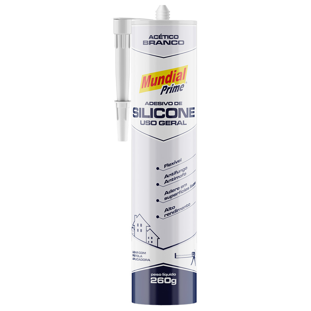 ADES SILICONE ACETICO 260G MP BRANCO