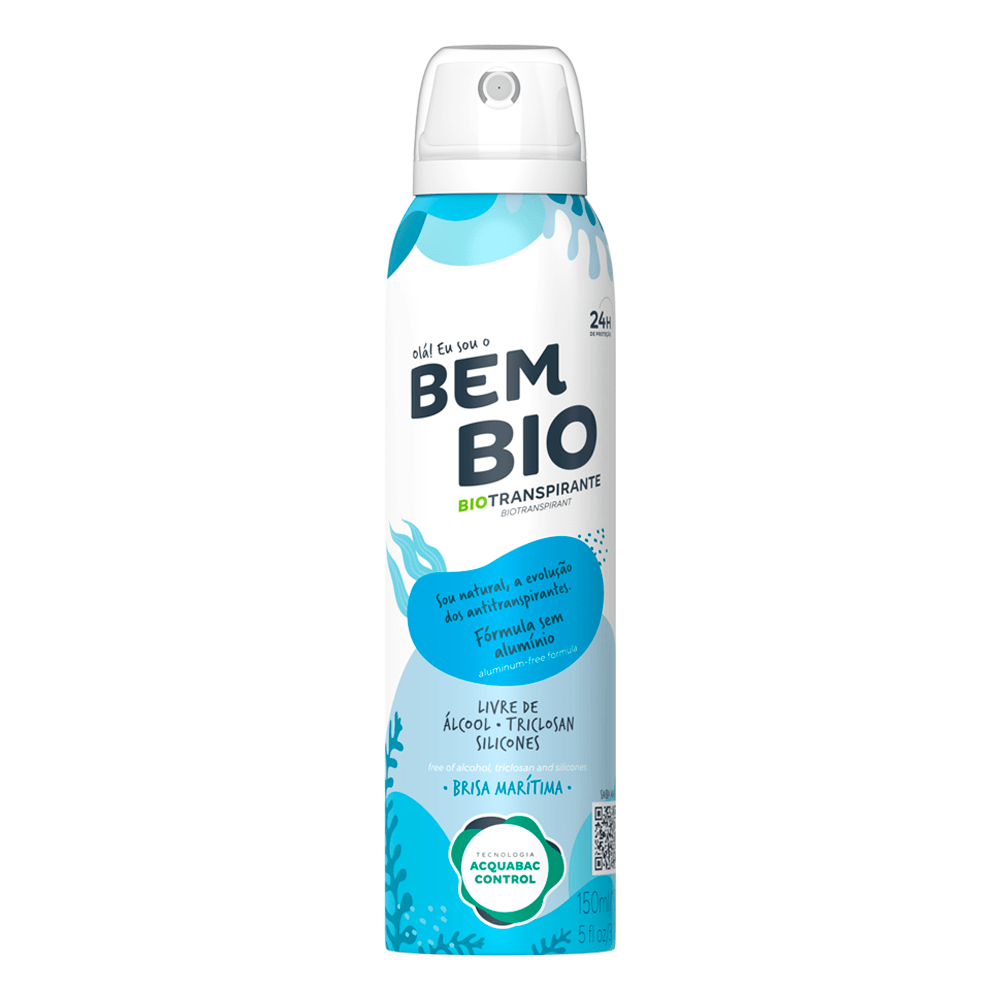 BIOTRANSPIRANTE AE BRISA MARITMA  150ML BEM BIO