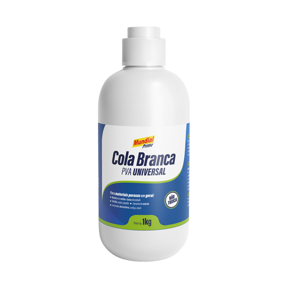 COLA BRANCA UNIVERSAL 1KG MUNDIAL PRIME