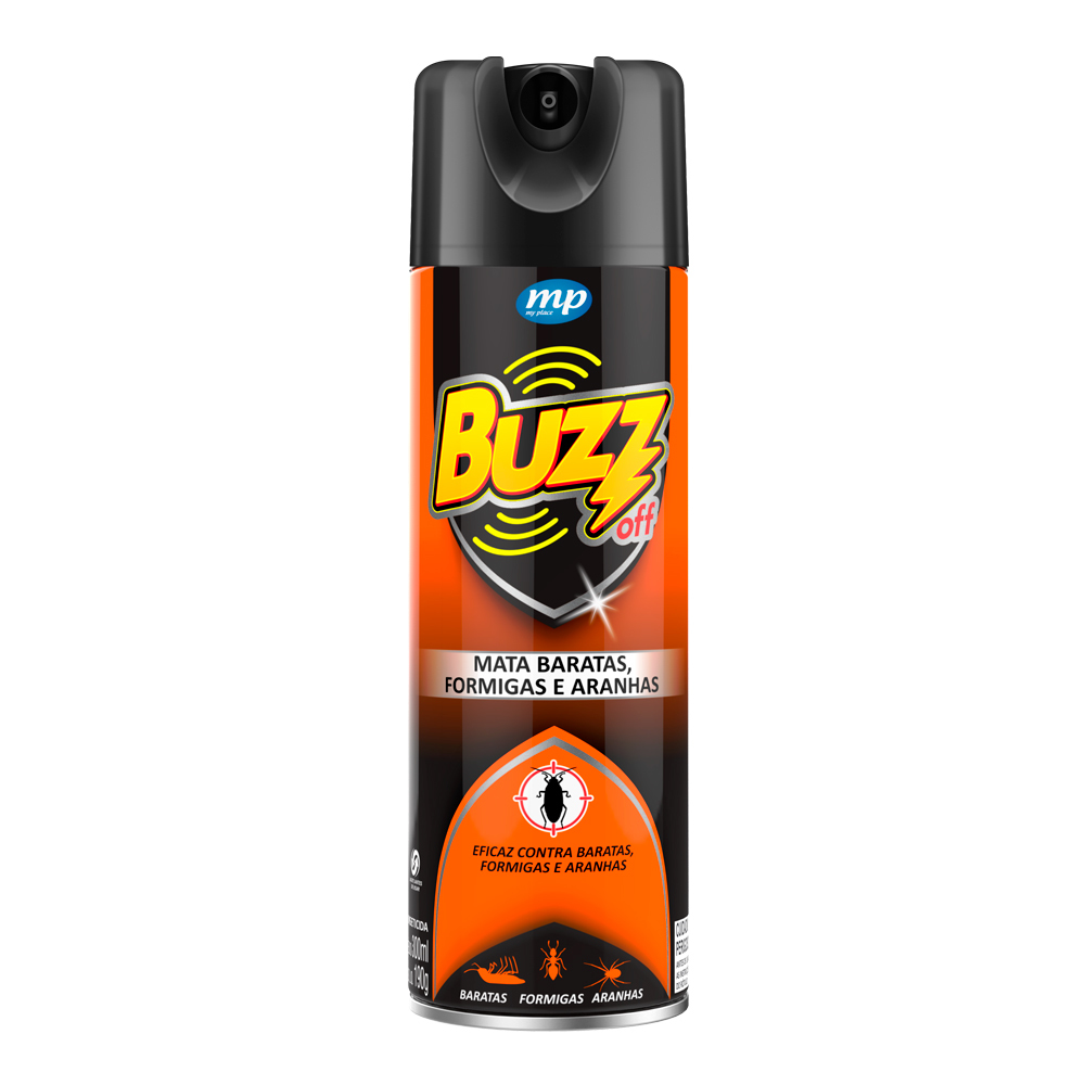 INSET. MATA BARATAS SPRAY BUZZ OFF 300ML MY PLACE