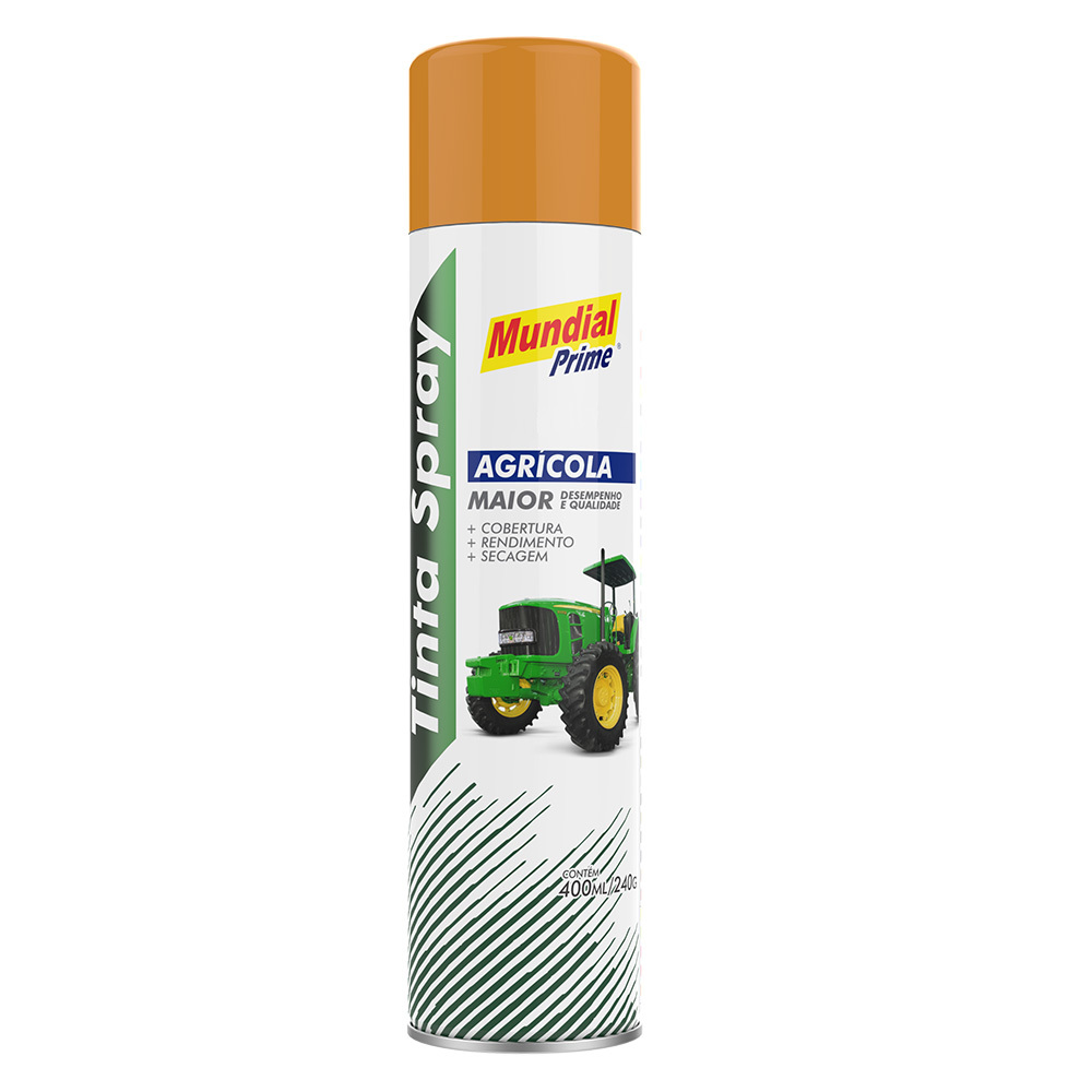TINTA SPRAY 400ML AGRICOLA M.PRIME LARANJA KUHN