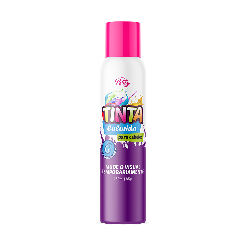 TINTA TEMP. P CABELO AE PINK NEON 150ML MP