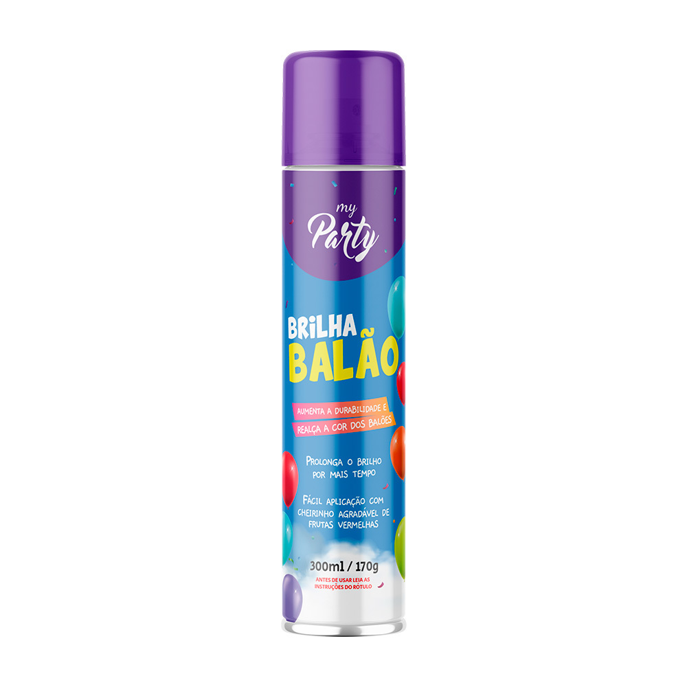 BRILHA BALAO 300ML/170G MY PARTY