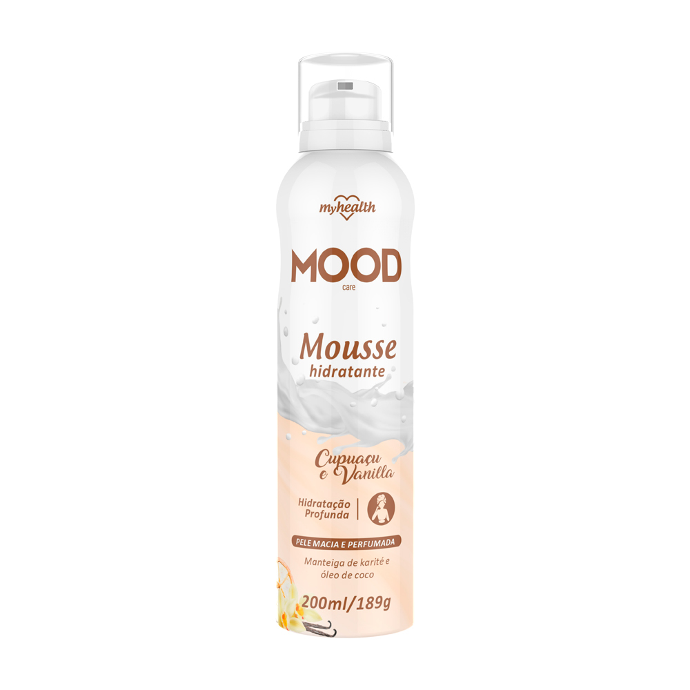 MOUSSE HIDRATANTE AE MOOD 200ML MH CUP E VANILLA