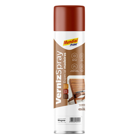 VERNIZ DE MADEIRA 400 ML C/ PROT. UV MP MOGNO