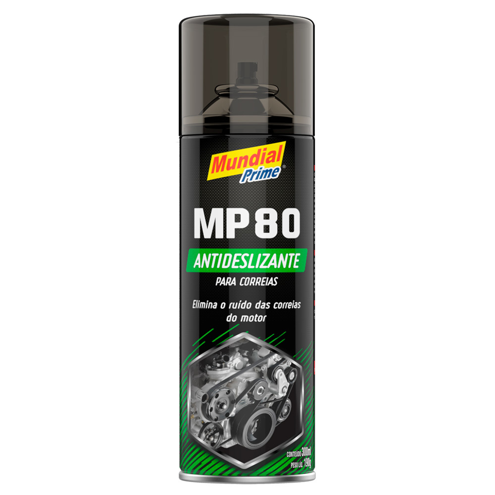 MP80 ANTIDESLIZANTE P/CORREIAS 300ML MUNDIAL PRIME