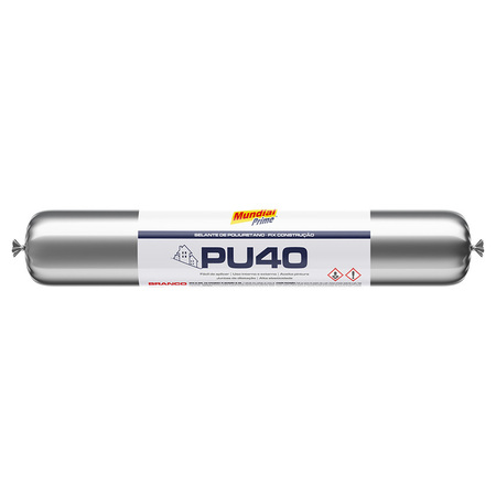 SELANTE DE POLIURETANO PU40 SALSICHA 800G MP BRANC