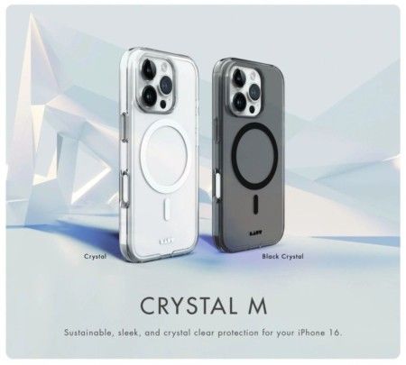 Capa Protetora Crystal-M iPhone 16 Pro - Transparente LAUT