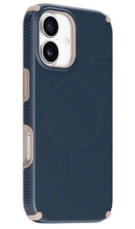 Capa Protetora Shield Flux iPhone 17 -  Azul e Cinza
