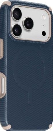 Capa Protetora Shield Flux iPhone 17 Pro -  Azul e Cinza