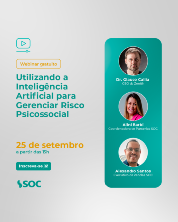 Webinar Gratuito: Utilizando a Inteligência Artificial para Gerenciar Risco Psicossocial