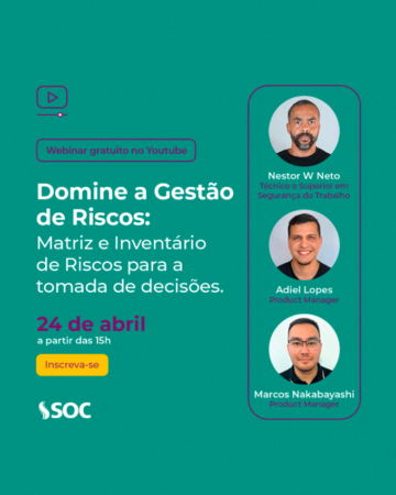 Webinar Gratuito: Domine a Gestão de Riscos