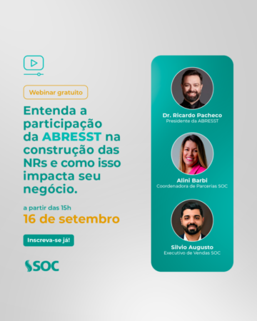 Webinar Gratuito: Entenda a participação da ABRESST na construção das NRs