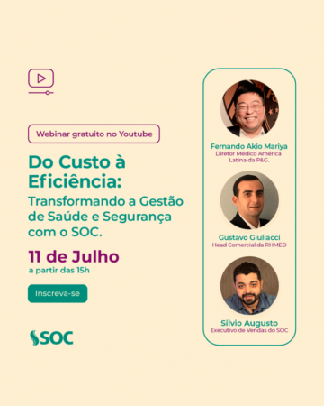 Webinar Gratuito: Do Custo à Eficiência