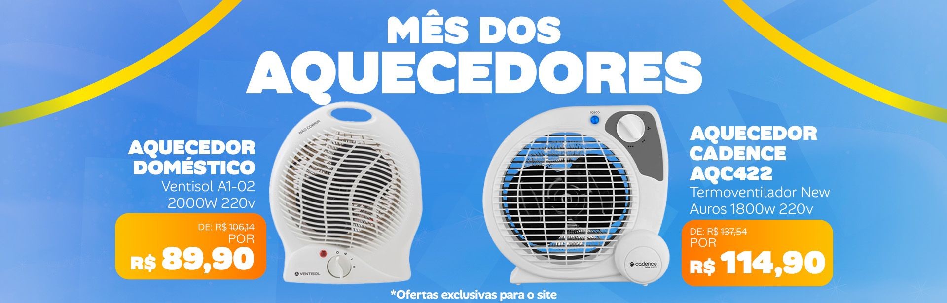 Aquece Inverno Santa Clara