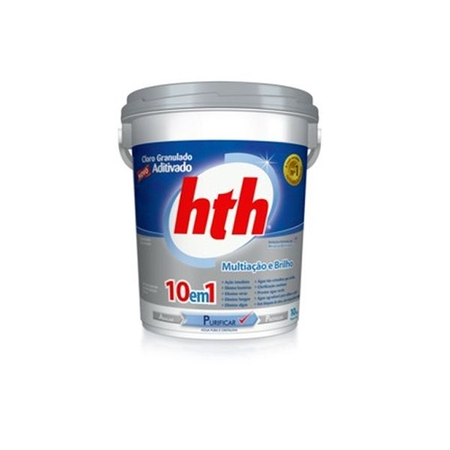 Cloro Aditivado Mineral Brilliance HTH 10 em 1 10kg 886