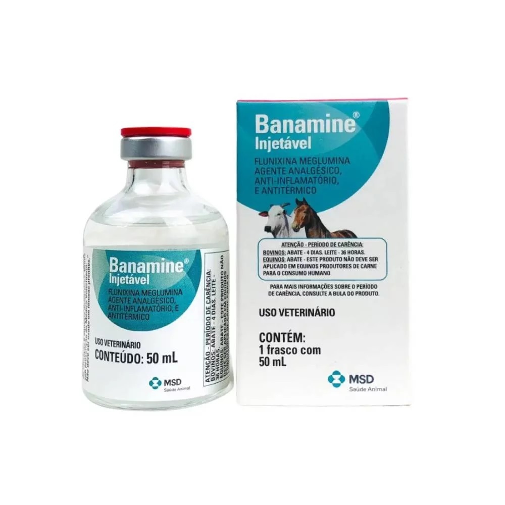 Banamine Injetável MSD 50 ml