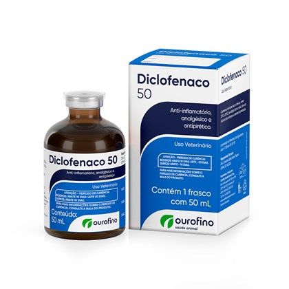 Diclofenaco 50 Ourofino 50ml Intramuscular
