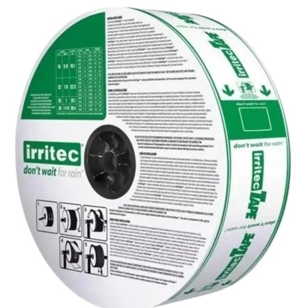 Cinta Gotejamento Irritec Tape 8mil 10cm 1,2l/H 2300m