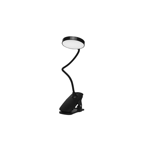 Luminária para Mesa Recarregável Puck Taschibra Led Preta