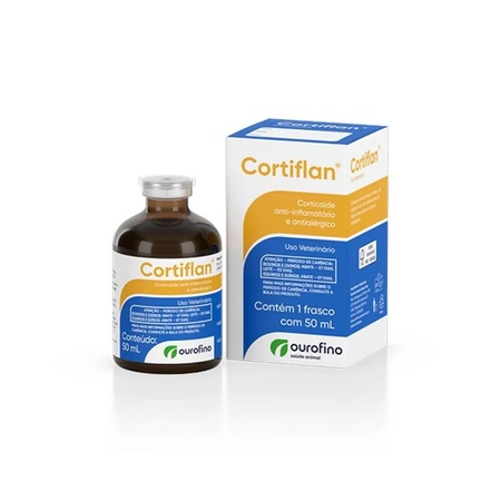 Cortiflan Injetável Ouro Fino 50 ml 
