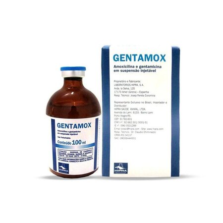 Gentamox Injetável Hipra 100ml