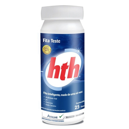 Fita Teste HTH com 25 Fitas 896