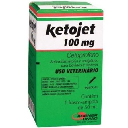Ketojet Injetável Agener 100mg 50ml