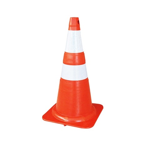 Cone Sinalização Plastcor Laranja e Branco 70cm 21285