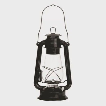 Lampião Conex a Querosene Preto 31cm 6629