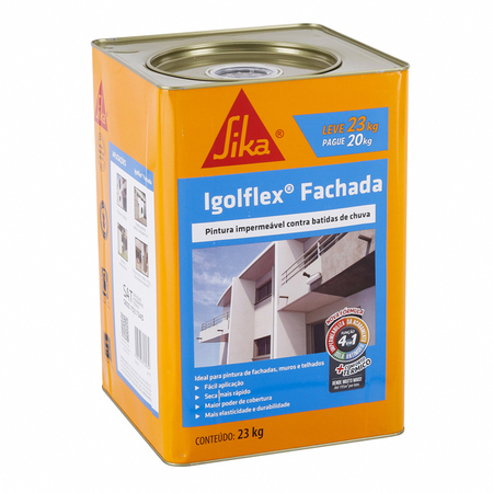 Igolflex Fachada Branco Sika  23kg 561383