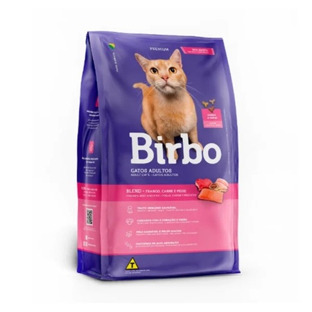 Ração Birbo Premium Blend Gatos Adultos 15kg