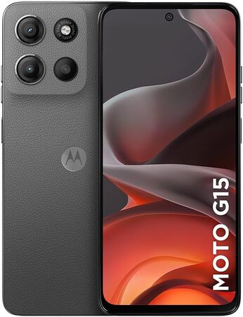 Smartphone Motorola Moto G15, 256GB, 4GB RAM+8GB RAM BOOST, Tela 6.7″ Grafite  279325