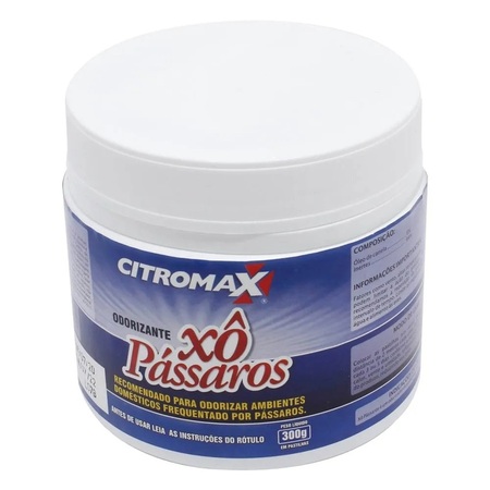 Xô Pássaros Citromax Pastilha
