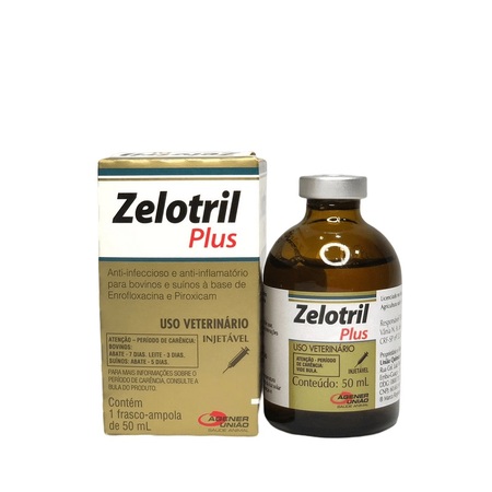 Zelotril Plus Injetável Agener 50ml