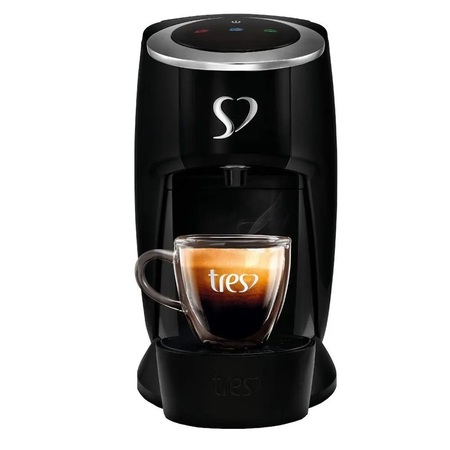 Cafeteira Expresso Três Corações G2 Touch Preta 220v