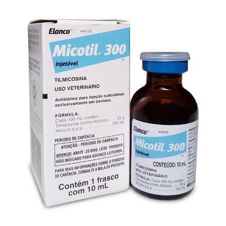 Micotil 300 Injetável Elanco 10ml